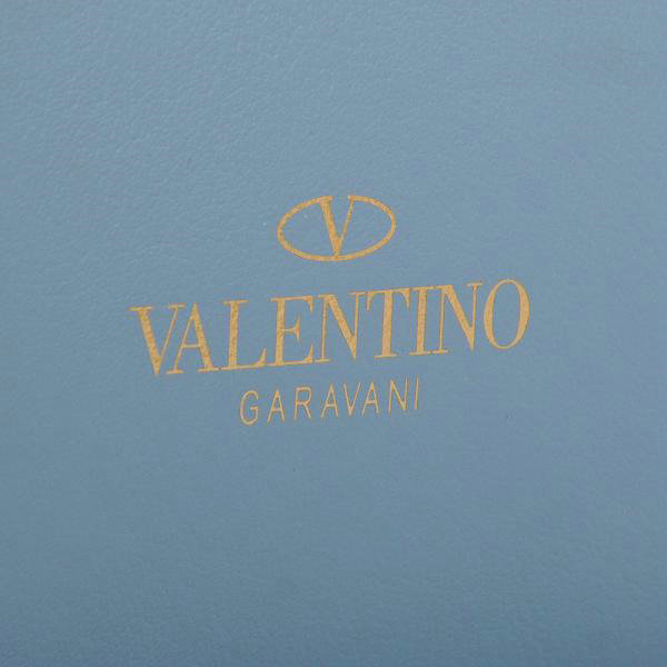 2014 Valentino Garavani rockstud double handle bag 1912 light blue on sale